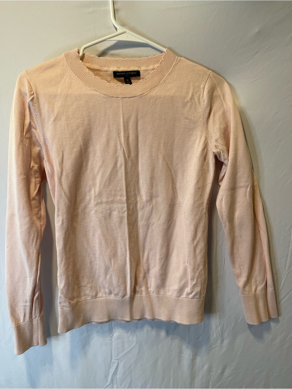 Banana Republic Light Pink Crewneck Sweater